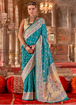 Modernistic Silk Festival Designer Saree
