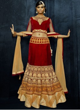 Modest Lehenga Choli For Mehndi