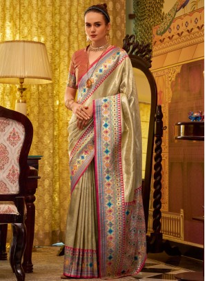 Modest Silk Ceremonial Traditional Saree