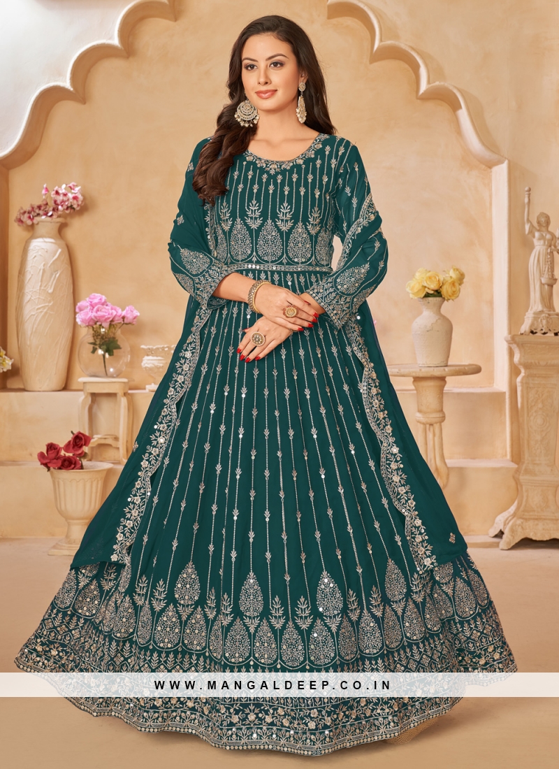 AASHIRWAD CREATION 8630 VIHANA GOWN SALWAR KAMEEZ