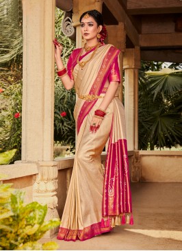 Modish Saree For Ceremonial