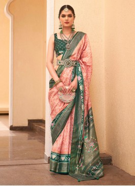 Modish Silk Festival Contemporary Style Saree