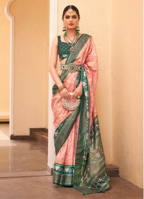 Modish Silk Festival Contemporary Style Saree