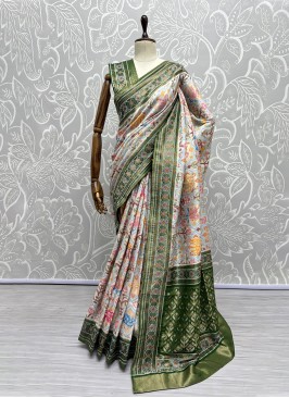 Monumental Weaving Silk Classic Saree