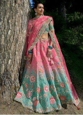 Monumental Zari Engagement Designer Lehenga Choli