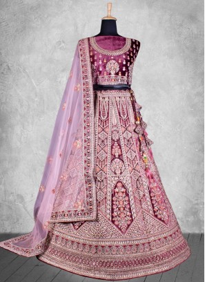Monumental Zari Engagement Lehenga Choli