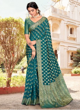 Morpeach  Party Trendy Saree