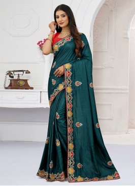 Morpeach  Silk Festival Traditional Saree