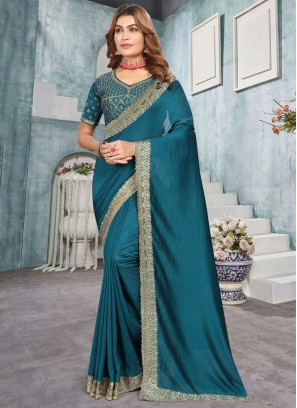 Morpeach  Zari Designer Saree