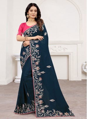 Morpeach  Zircon Ceremonial Classic Saree