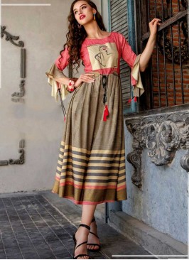 Multi Color Cotton Amazing Kurti