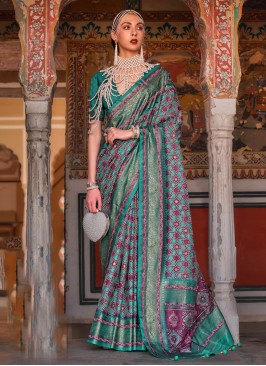 Multi Colour Casual Contemporary Saree