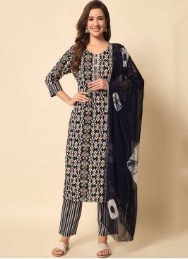 Multi Colour Casual Salwar Kameez