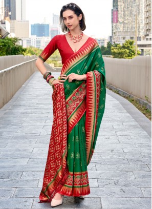 Multi Colour Color Casual Saree