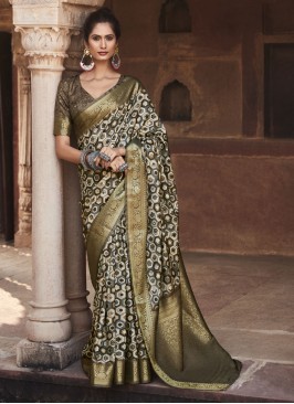 Multi Colour Color Contemporary Saree