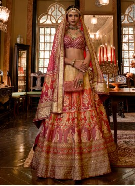 Multi Colour Color Readymade Lehenga Choli