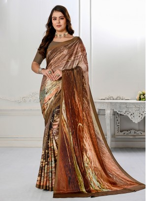 Multi Colour Festival Classic Saree