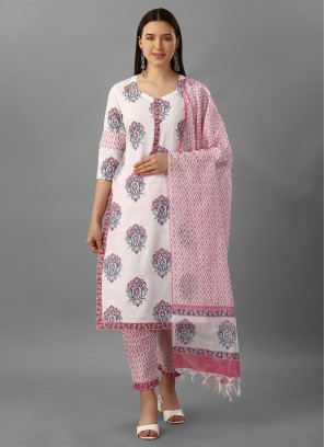 Multi Colour Printed Pant Style Suit