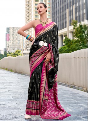 Multi Colour Silk Weaving Trendy Saree