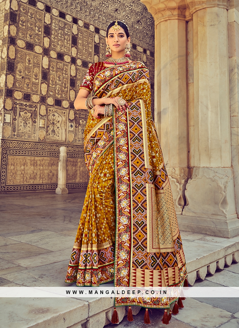 Latest Kanchi Pattu Sarees by Trisha Trends – South India Fashion