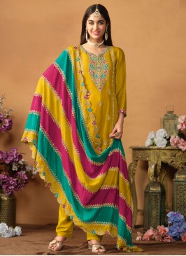 Mustard Festival Chinon Trendy Salwar Suit