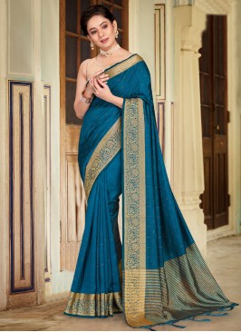 Mystic Border Rama Trendy Saree