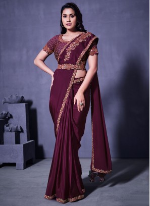 Mystical Embroidered Contemporary Style Saree