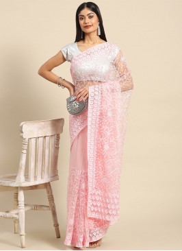 Mystical Net Festival Contemporary Style Saree