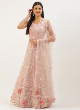 Mystical Net Sangeet A Line Lehenga Choli