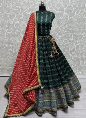 Nice Chiffon Lehenga Choli