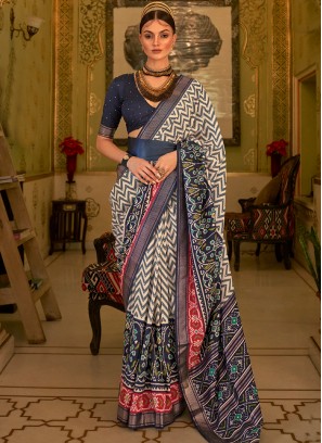 Noble Patola Silk  Contemporary Saree