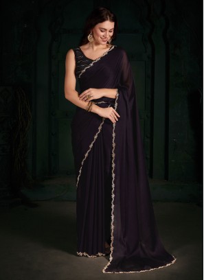 Observable Contemporary Saree For Party