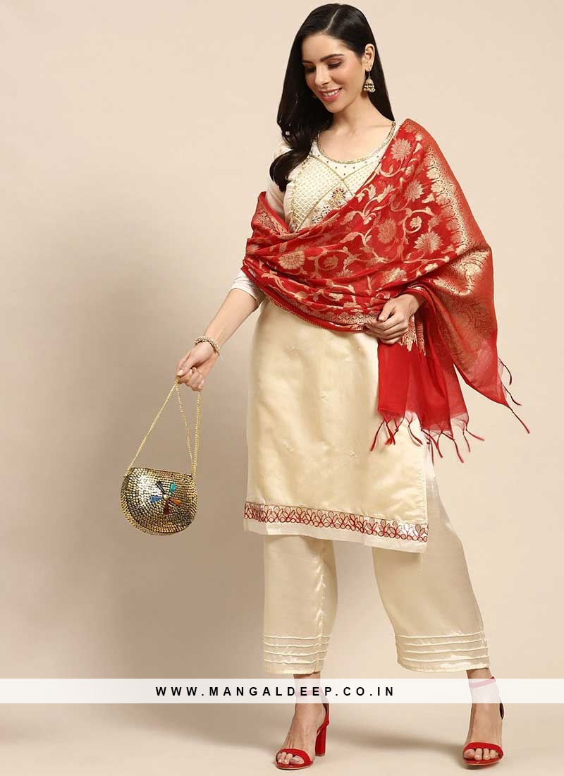 White combination 2024 suit