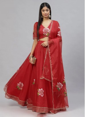 Orphic Organza Designer Lehenga Choli