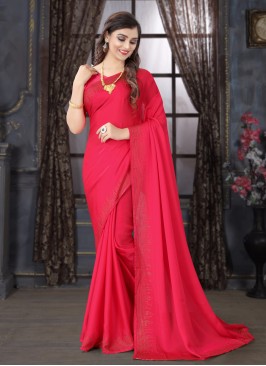 Orphic Pink Classic Designer Saree