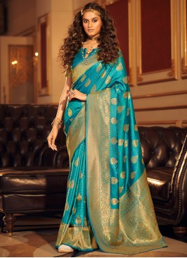 Orphic Weaving Handloom silk Contemporary Style Saree