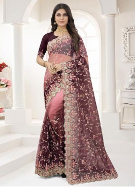 Orphic Wine Sangeet Trendy Saree