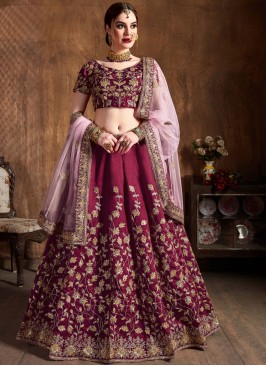 Outstanding Magenta Lehenga Choli