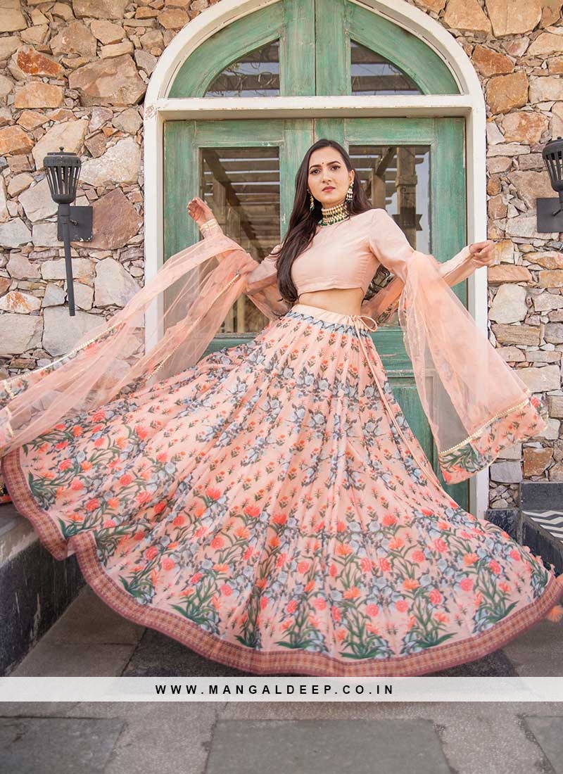 Wedding - Floral Print - Buy Lehenga Choli Online in Latest and Trendy  Designs