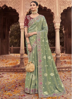Peppy Viscose Saree