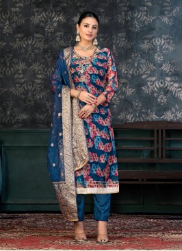 Perfect Organza Party Trendy Salwar Suit