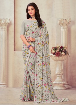 Perfervid Georgette Classic Saree