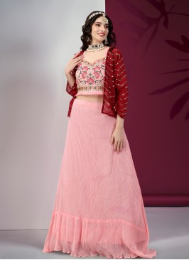 Phenomenal Georgette Festival Trendy Lehenga Choli