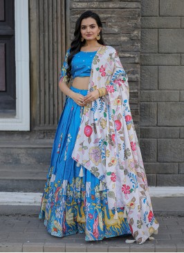 Phenomenal Silk Printed Lehenga Choli