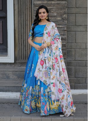 Phenomenal Silk Printed Lehenga Choli