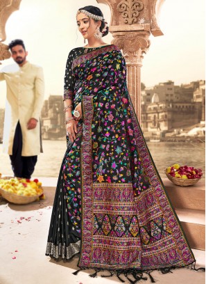 Picturesque Woven Blended Cotton Designer Saree