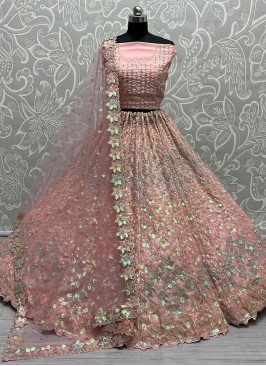 Pink Bridal Lehenga Choli