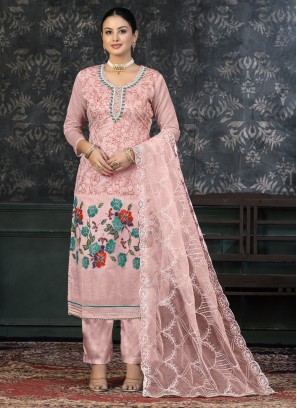 Pink Color Designer Salwar Suit