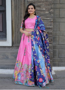 Pink Color Lehenga Choli