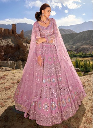 Pink Color Lehenga Choli